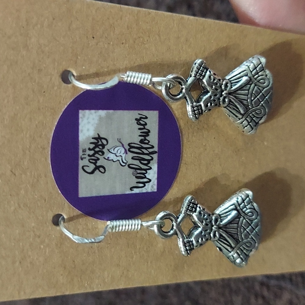 Fashion Dress Sterling Silver Earrings